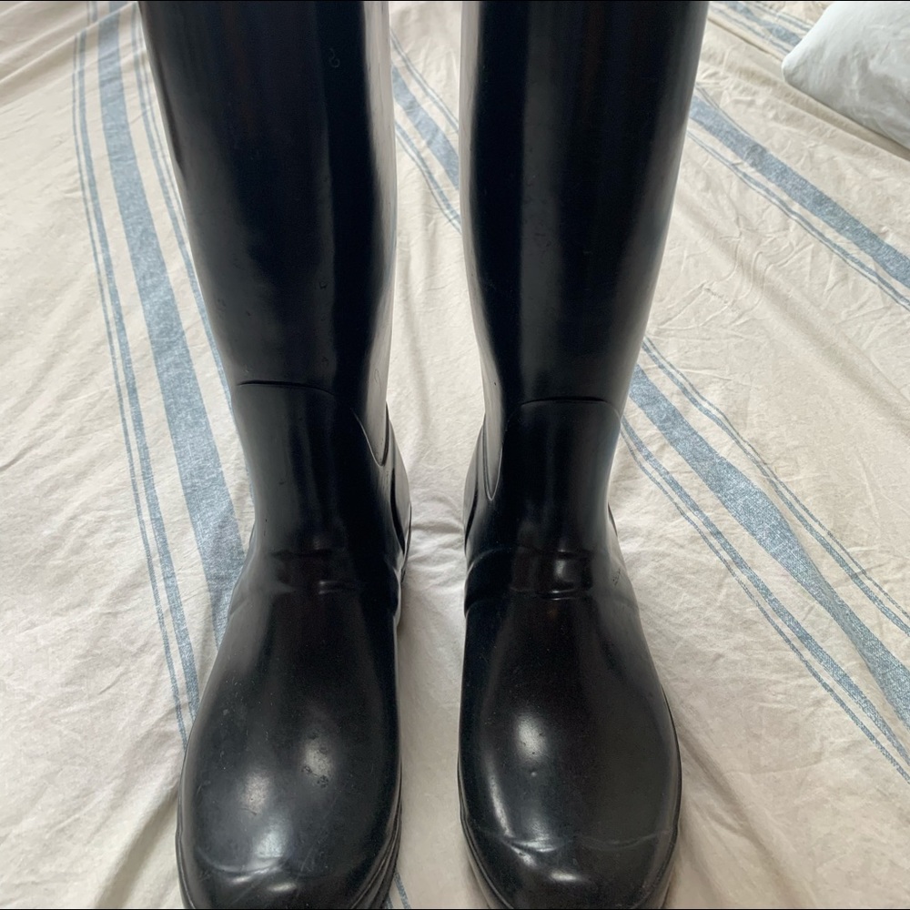 Hunter Tall Glossy Rubber Boots